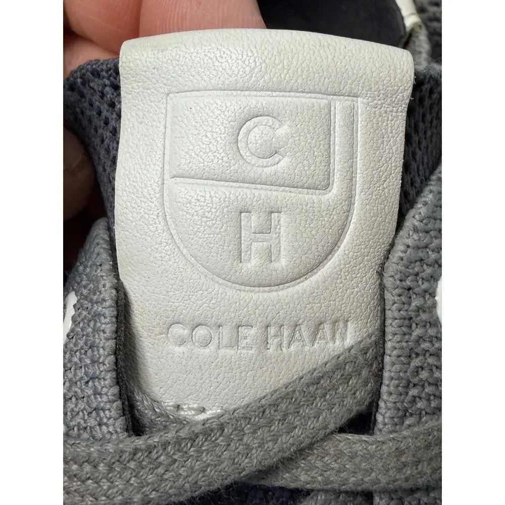 Cole Haan Women's Grandpro Gray tennis knit mesh‎ stitchlite Sneakers Size 8.5 B